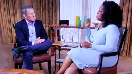 LANCE ARMSTRONG: Da, m-am dopat, totul este din vina mea