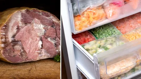 Ți-a mai rămas tobă de porc de la Crăciun? Cât timp poate fi ținută în congelator