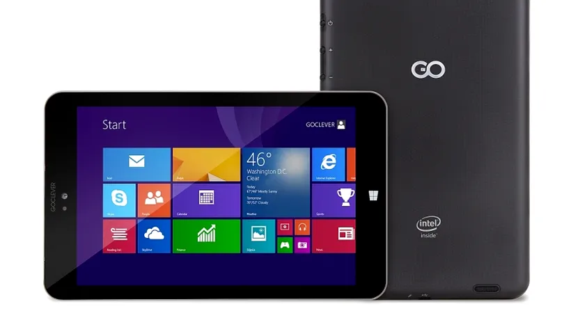 GOCLEVER își extinde portofoliul de tablete echipate cu sistemul de operare Windows 8.1 și procesoare Intel