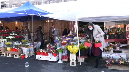 VIDEO REPORTAJ. Coronavirusul a ucis și afacerile cu flori. Clienții se plâng că prețurile la flori au explodat de 8 MARTIE: „Mai bine cumpăr o ciocolată”