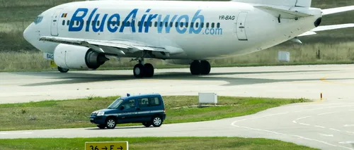Compania Blue Air a anulat zborul Bacău - Bruxelles