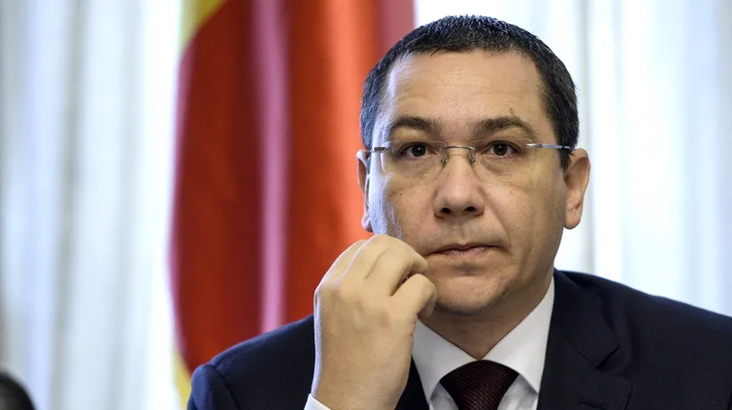 Ponta: Cu siguranță, Iohannis va fi declarat incompatibil, pentru că asta e practica unitară a ICCJ