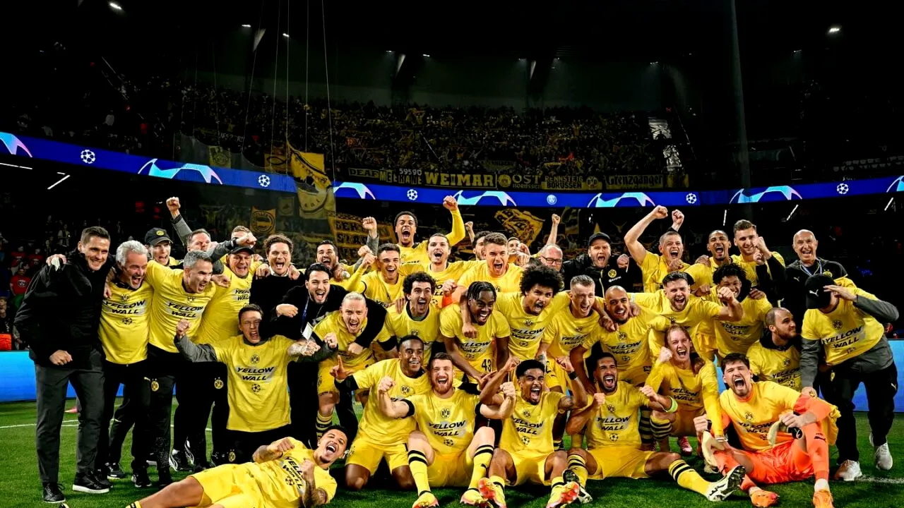 PSG a fost ELIMINATĂ! Borussia Dortmund e prima finalistă a Ligii Campionilor