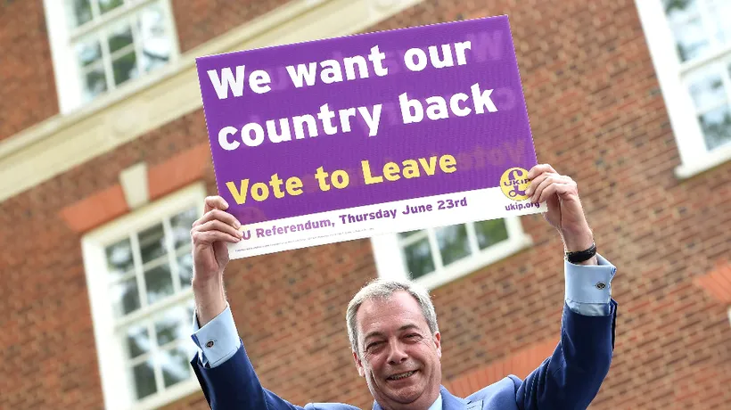 Nigel Farage va participa la un eveniment de campanie al lui Donald Trump 