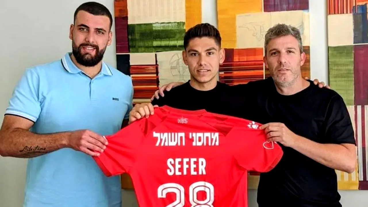 Antonio Sefer a plecat de la Rapid și a semnat cu Hapoel Beer Sheva