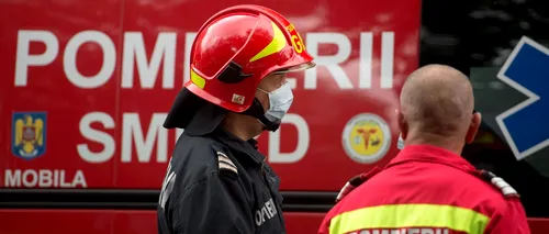 Incendiu în Timișoara: O persoană a fost găsită carbonizată, iar un bărbat a suferit arsuri