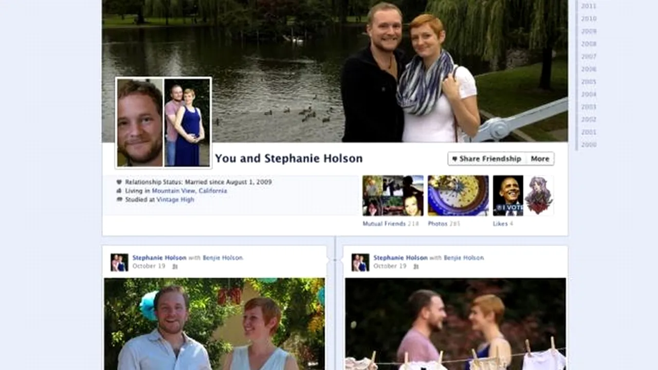 FACEBOOK a lansat paginile pentru cupluri și prieteni