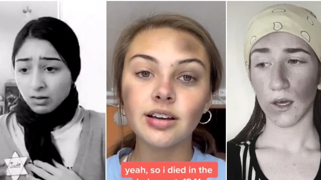 Noul trend pe TikTok, ”trauma porn”. Creatorii video-urilor se prefac că sunt  victime ale Holocaustului, transmițând mesaje din Rai