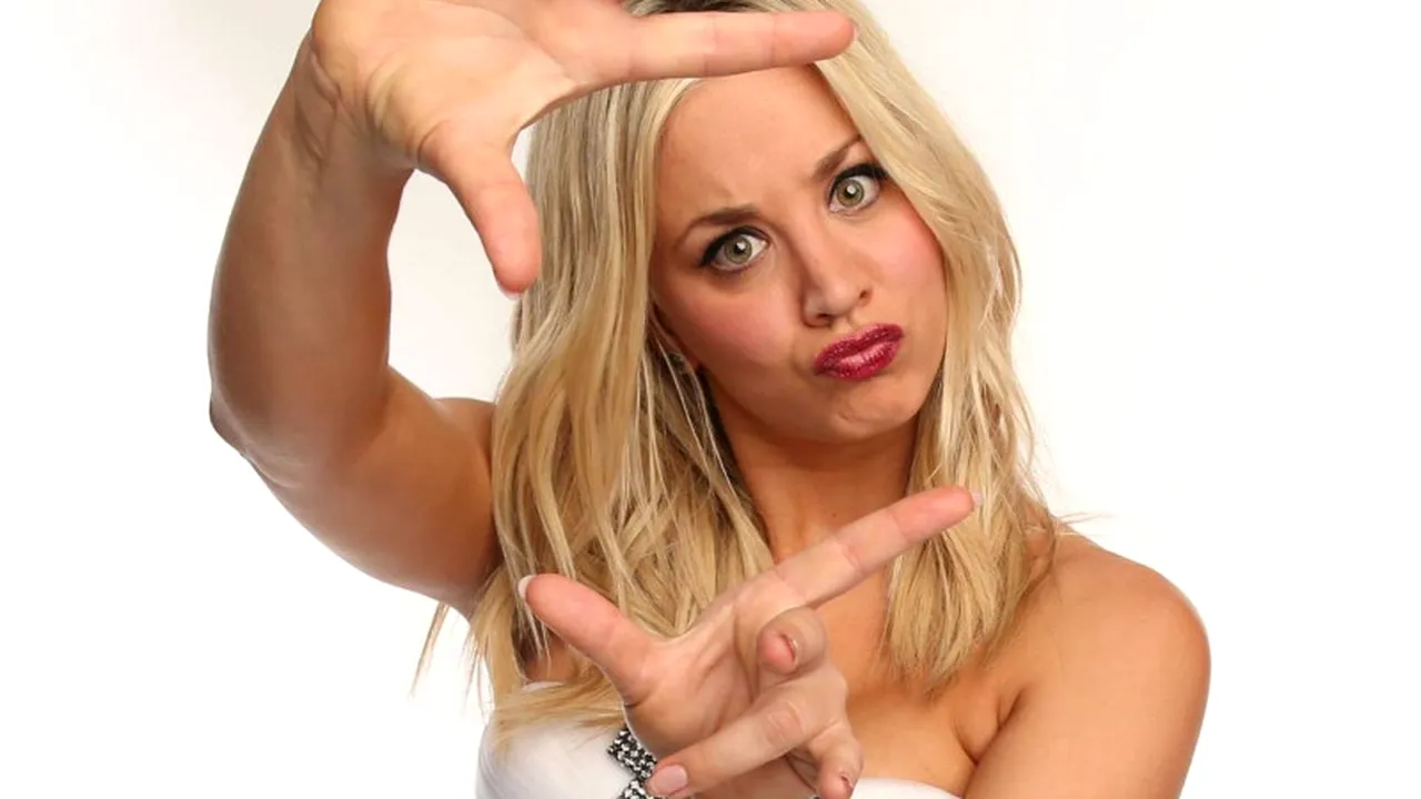 Kaley Cuoco, vedeta serialului 