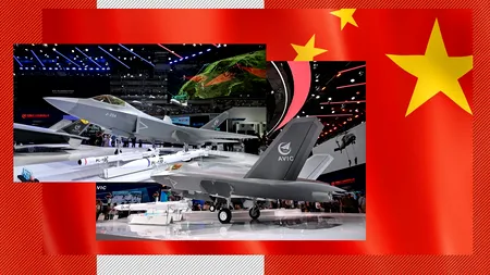 China a lansat, oficial, producția de serie a avionului de vânătoare STEALTH J-35 și vrea să conteste superioritatea aeriană a SUA