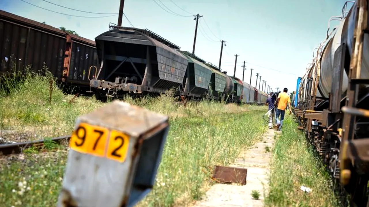Hoți de fier vechi, prinși în Gara de est după ce polițiștii au tras focuri de avertisment