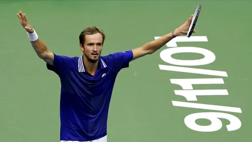 Daniil Medvedev l-a învins pe Novak Djokovic şi a câştigat titlul la US Open 2021