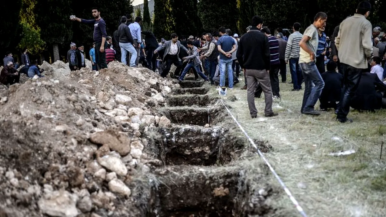 Turcia a anunțat noul BILANȚ al TRAGEDIEI din mina din Soma