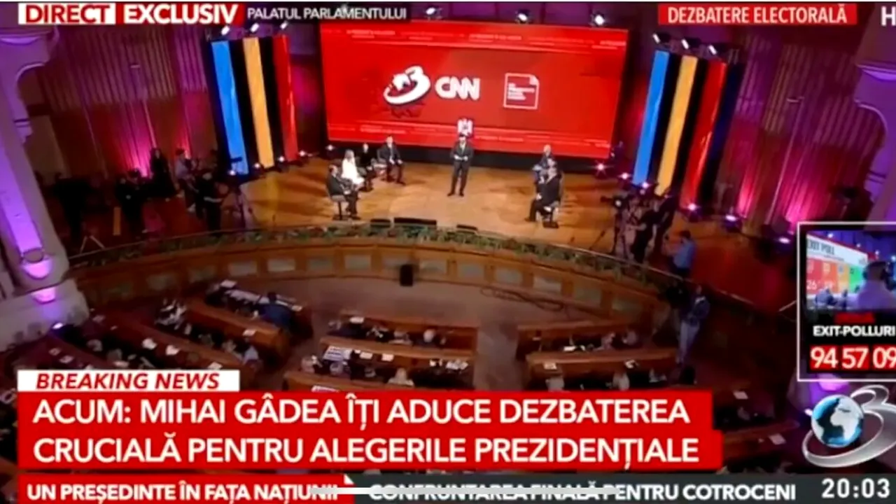 Ultima confruntare a candidaților la prezidențiale. Antonescu, despre Dan: Ori are o disfuncție de natură logică, ori e pus de altcineva să candideze