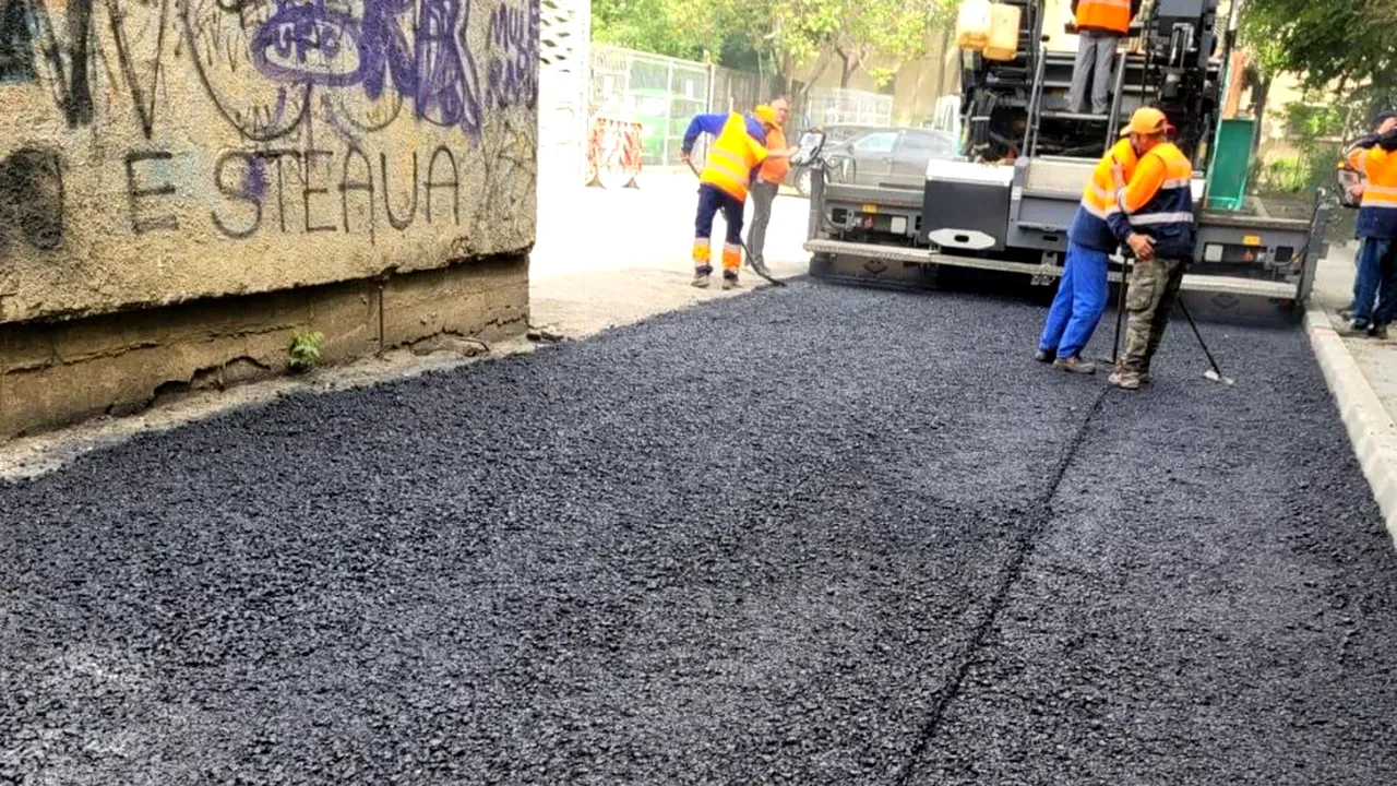 (P) Infrastructură 5: Lucrările de pe strada Șerbota vor fi finalizate în maximum o săptămână