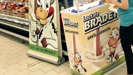 O emisiune oferă spațiu publicitar gratuit timp de un sezon firmei Lactate Brădet, după scandalul îmbolnăvirilor din Argeș