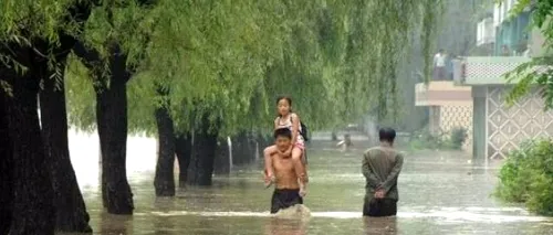 133 de morți și aproape 400 de dispăruți în urma inundațiilor din Coreea de Nord