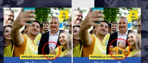 Candidatul PNL Nicolae Ciucă a folosit imagini cu copii pe afișele de campanie. „Cine tot face GREȘELI din astea monumentale?”