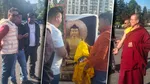 Mitingul pro-Bolojan din București a început cu o petrecere nepaleză. Mai mulți imigranți s-au strâns în Piața Victoriei și au adus cu ei simboluri religioase. Au participat și câțiva călugări budiști