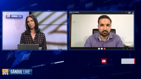 GÂNDUL LIVE. Tudor Ionescu, secretar adjunct ALDE: „Rolul politicianului este acela de a iniția politici publice pentru cetățeni” / Ce spune despre cele 80 miliarde de euro de la UE