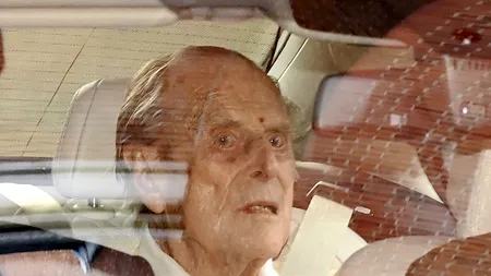 Prințul Philip, în vârstă de 99 de ani, externat după o lună în spital - FOTO