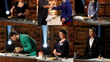 MASTERCHEF, lider de audiență. Cele mai tari momente din ediția de aseară a show-ului MASTERCHEF în imagini