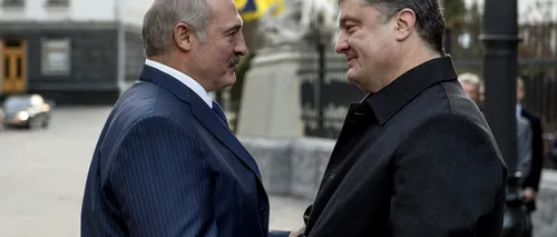 Aleksandr Lukașenko se află în vizită la Kiev în timp ce negocierile de pace trenează 