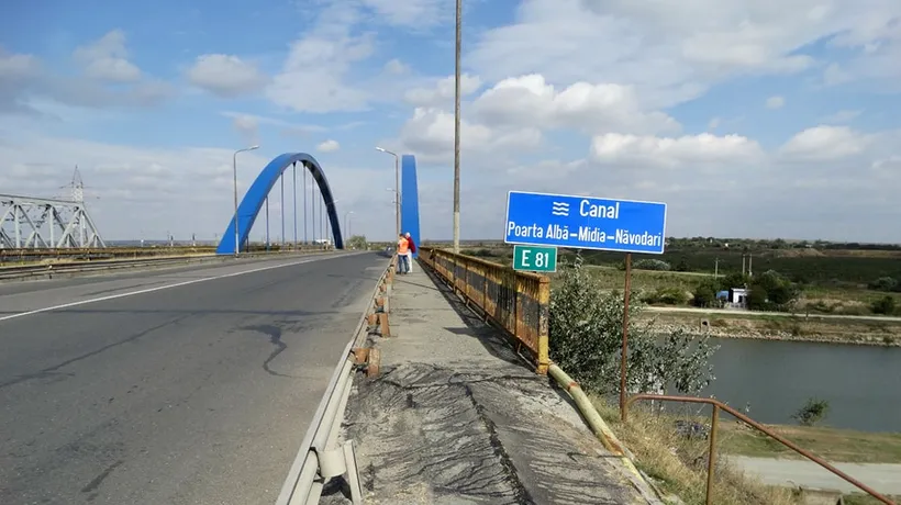 CNAIR: A fost desemnat câștigătorul contractului în baza căruia va fi reabilitat podul peste canalul Poarta Albă – Midia – Năvodari
