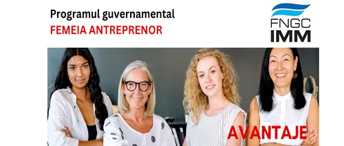 FNGCIMM susţine beneficiarii programelor Start-up Nation și Femeia Antreprenor (COMUNICAT)