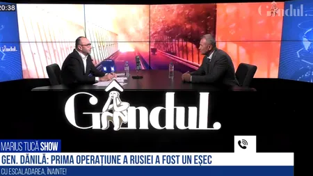 VIDEO | Generalul (r) Ștefan Dănilă: „Noua operațiune de ocupare a estului și sudului Ucrainei reprezintă un al doilea obiectiv. Decretarea alipirii celor patru regiuni au fost făcute într-o ordine deja scrisă”