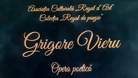 Eveniment editorial. Grigore Vieru, opera poetică - ”Duminica sărutului”