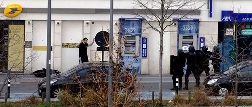 Nouă luare de ostatici lângă Paris, într-un oficiu poștal. Agresorul înarmat cu un Kalașnikov a fost arestat. UPDATE