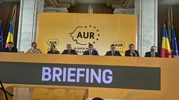 AUR se încălzește pentru guvernare. Simion: „Ne vom concentra pe soluții și pe viitoarea echipă de guvernare”