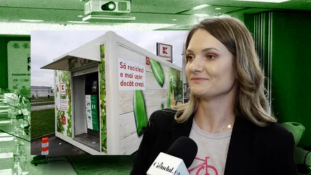 Recycle Now | Loredana Samoilă, Kaufland: Am INVESTIT în ultimii trei ani 16,5 milioane de euro în automatele de colectare separată