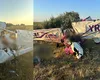 TRAGEDIE aviatică la Gura Portiței. Un avion cu două persoane la bord s-a prăbușit. Ambele victime au murit