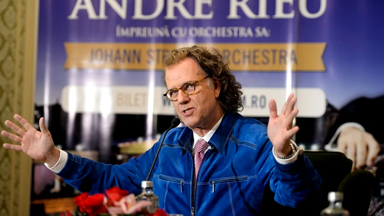 Ce cadouri a primit Andre Rieu de la Steaua