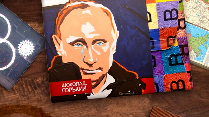 Imagini cu Putin, pe ambalajul unor ciocolate produse la Sankt Petersburg