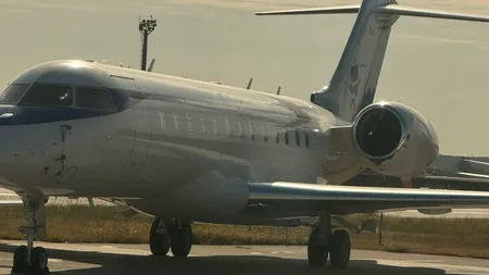 IMAGINI EXCLUSIVE | Ion Țiriac a plătit 20 mil. € ca să-și extindă flota aeriană! Ce a desenat pe coada noului avion