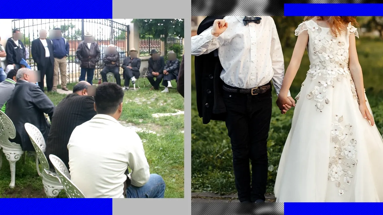 Sute de romi s-au strâns la o JUDECATĂ țigănească după ce o fetiță de 14 ani a fost vândută cu 35.000 de euro. Ce preț a avut „taxa de rușine”