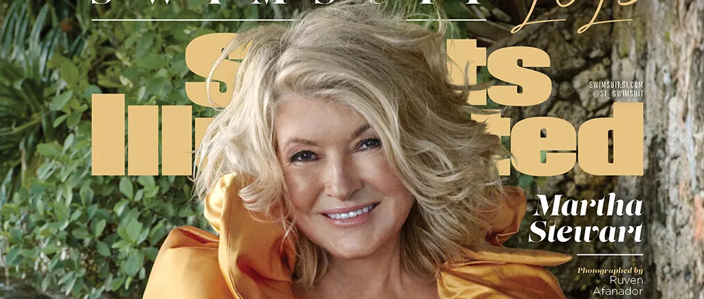 Martha Stewart, la 81 de ani, pe coperta celebrei reviste Sports Illustrated. Cum arată în costum de baie