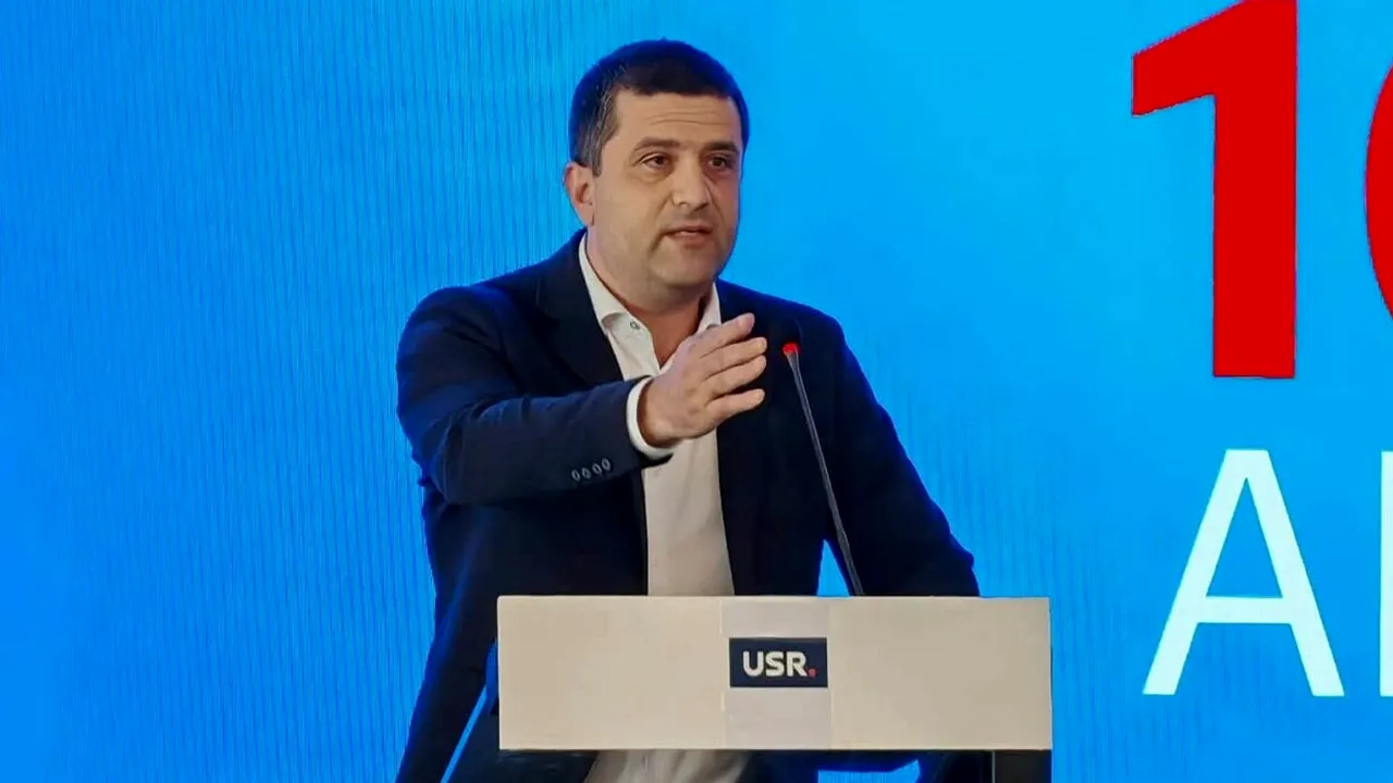 Miruță a serbat 10 ani de USR la Pitești. Ce 