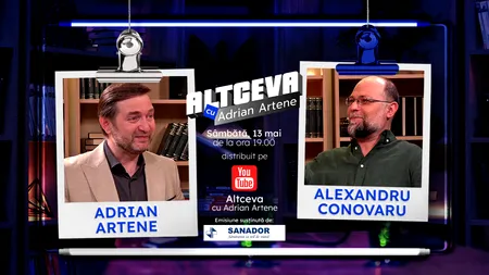 Actorul Alexandru Conovaru, invitat la podcastul ALTCEVA cu Adrian Artene