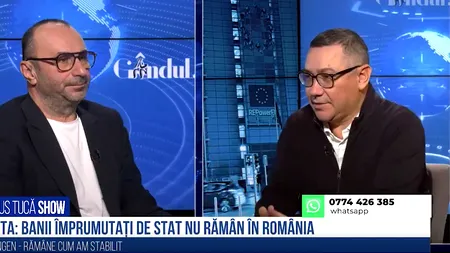 VIDEO | Victor Ponta: „BNR a mărit din nou dobânda de referință”