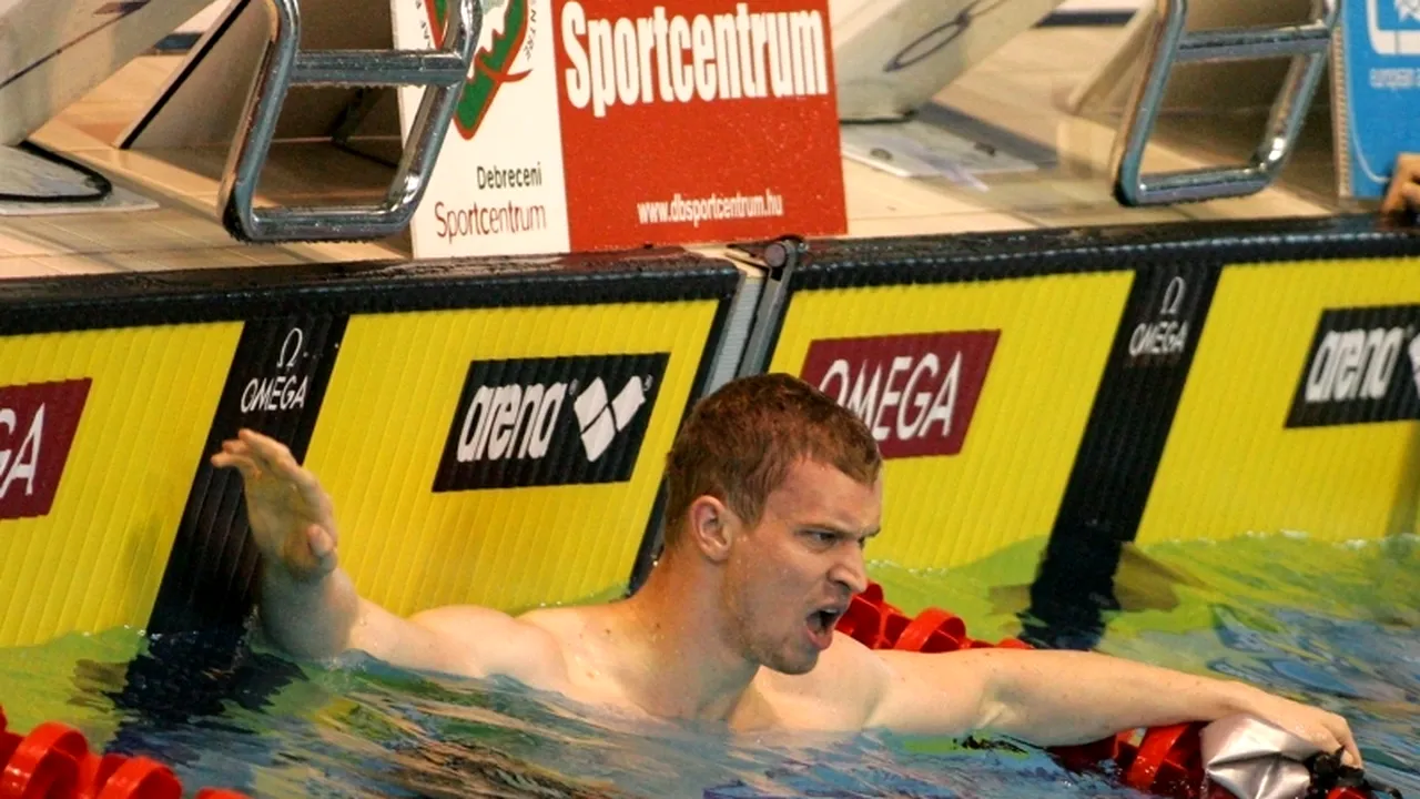 Norbert Trandafir, locul opt în proba de 50 metri liber la CE de natație