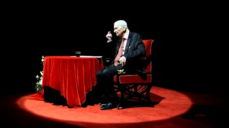 Spectacol cu Radu Beligan de la Sibiu, amânat din cauza condițiilor meteorologice nefavorabile