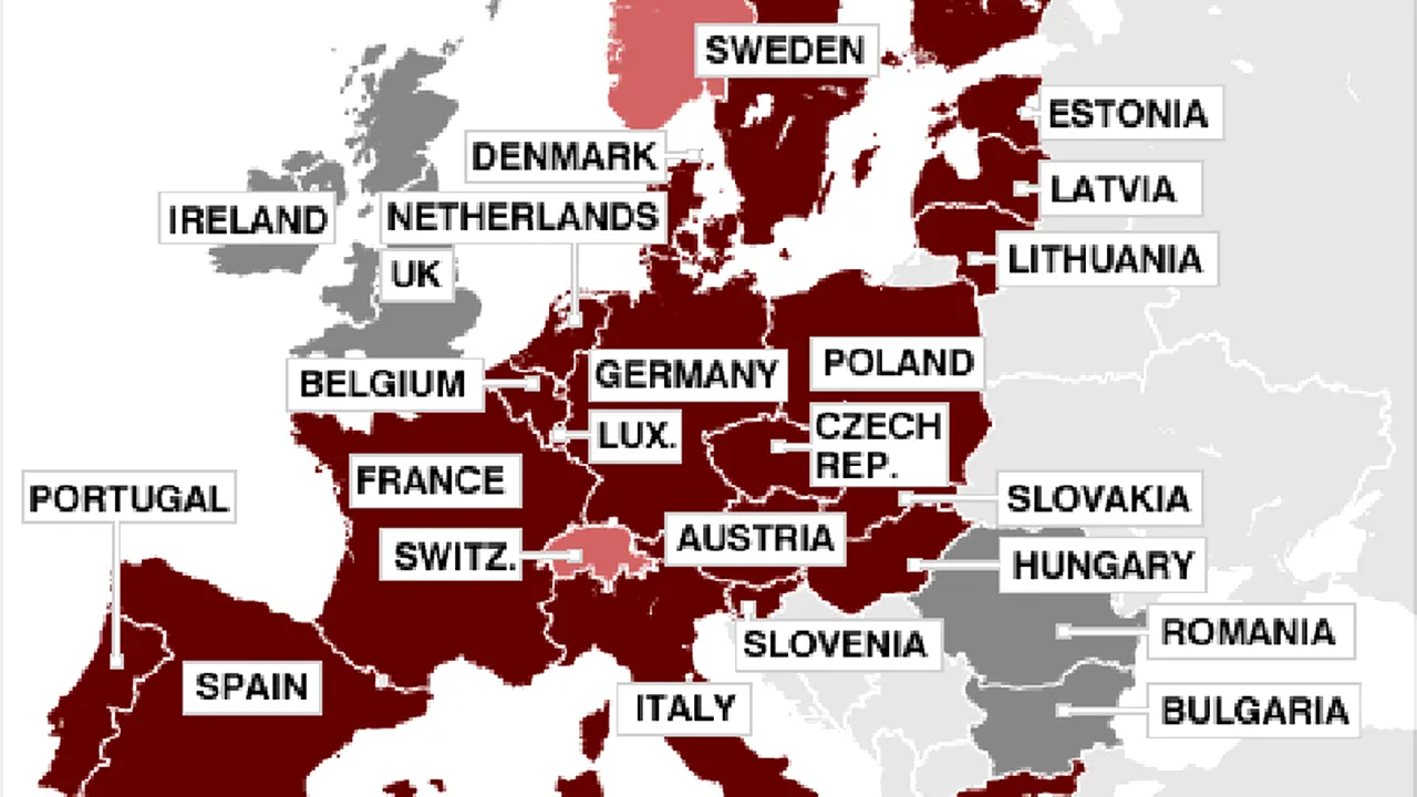 Europa face pasul către REINTRODUCEREA CONTROALELOR LA GRANIȚE. Cum se schimbă regulile Schengen