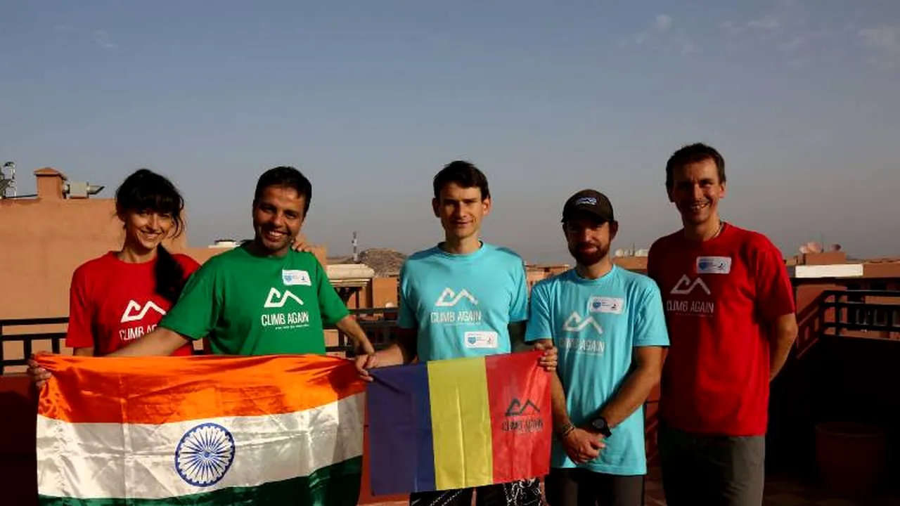 Un fost campion român, care are o maladie gravă, face o expediție inedită în Maroc