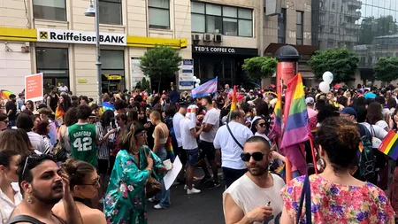 Bucharest Pride: Peste 1000 de oameni participă la marșul care promovează diversitatea