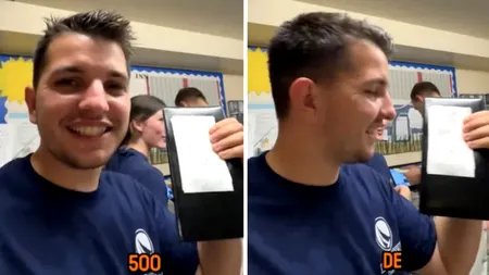 Suma URIAȘĂ primită bacșiș de un student român care lucrează în SUA: „Oficial, am bătut recordul restaurantului”