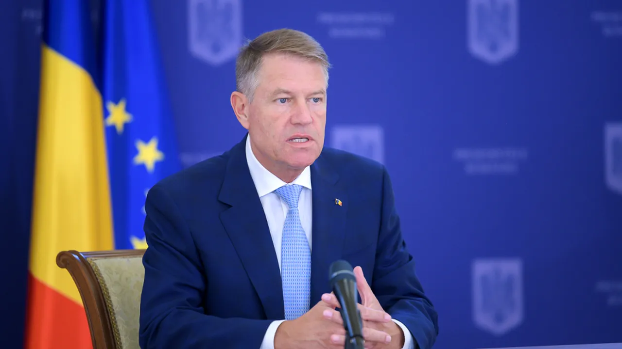 Iohannis: Din 14 septembrie începe școala. Majoritatea elevilor merge efectiv la școală